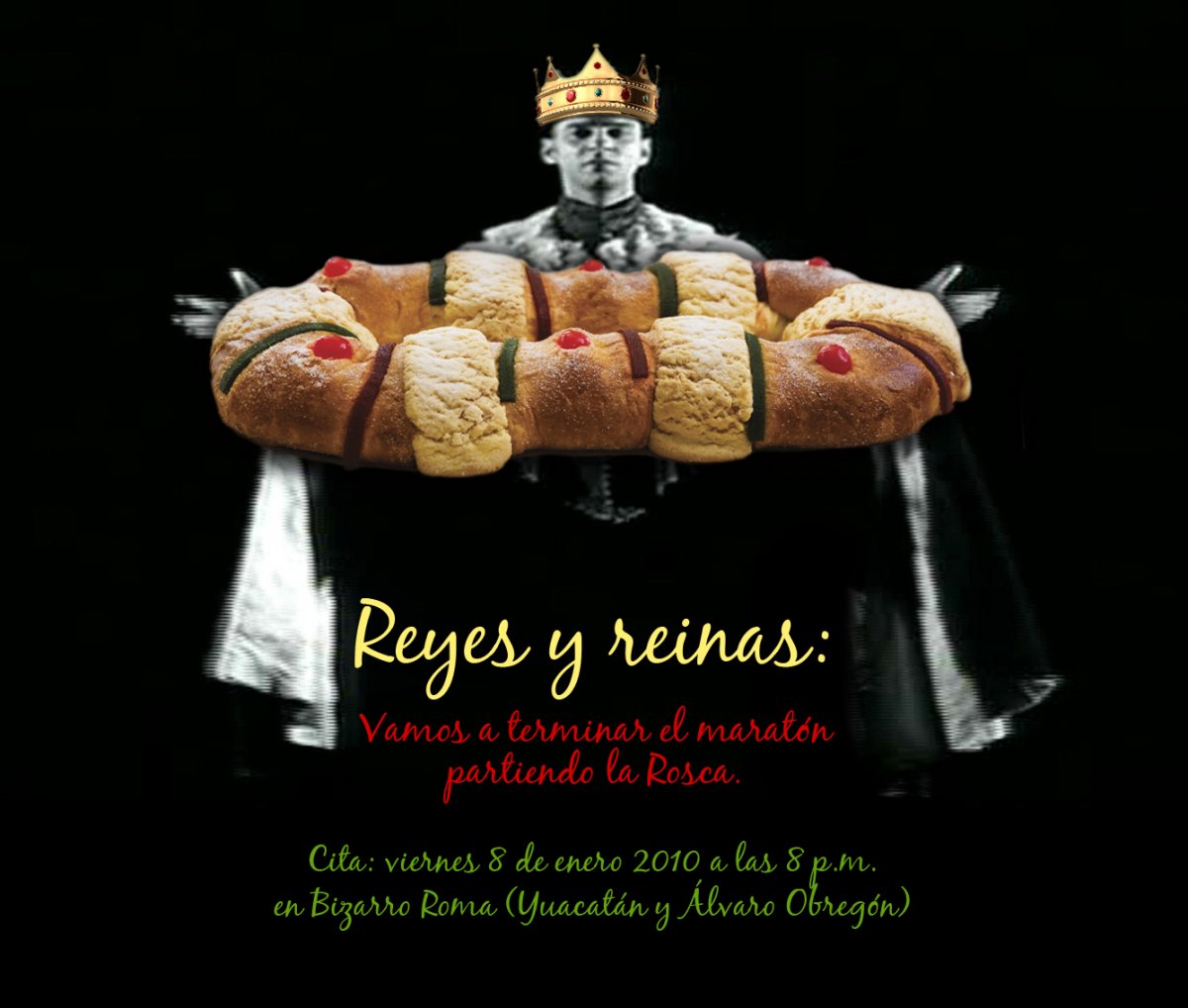 flyer rosca de reyes 2010